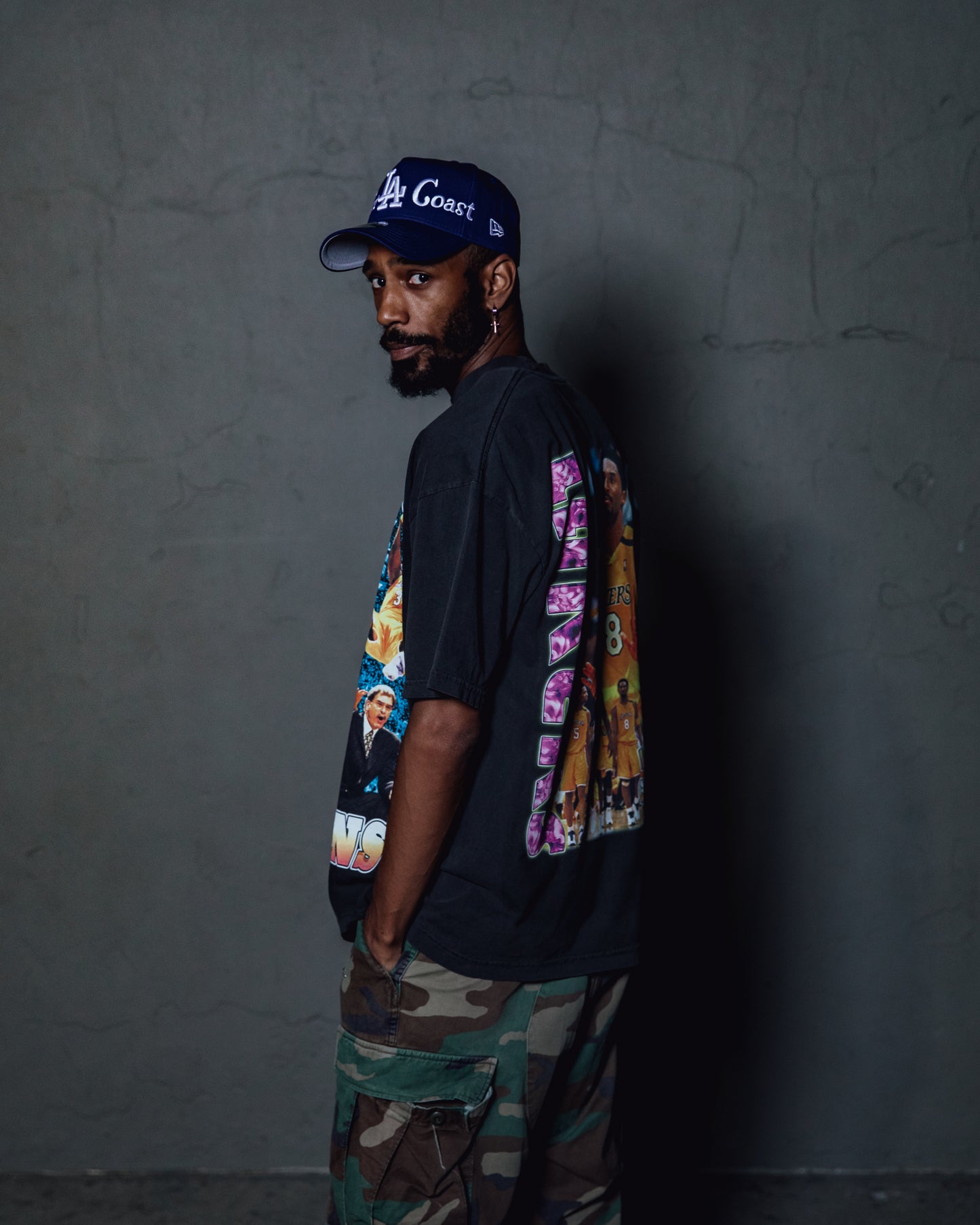 LAKERS TEE (vintage black)