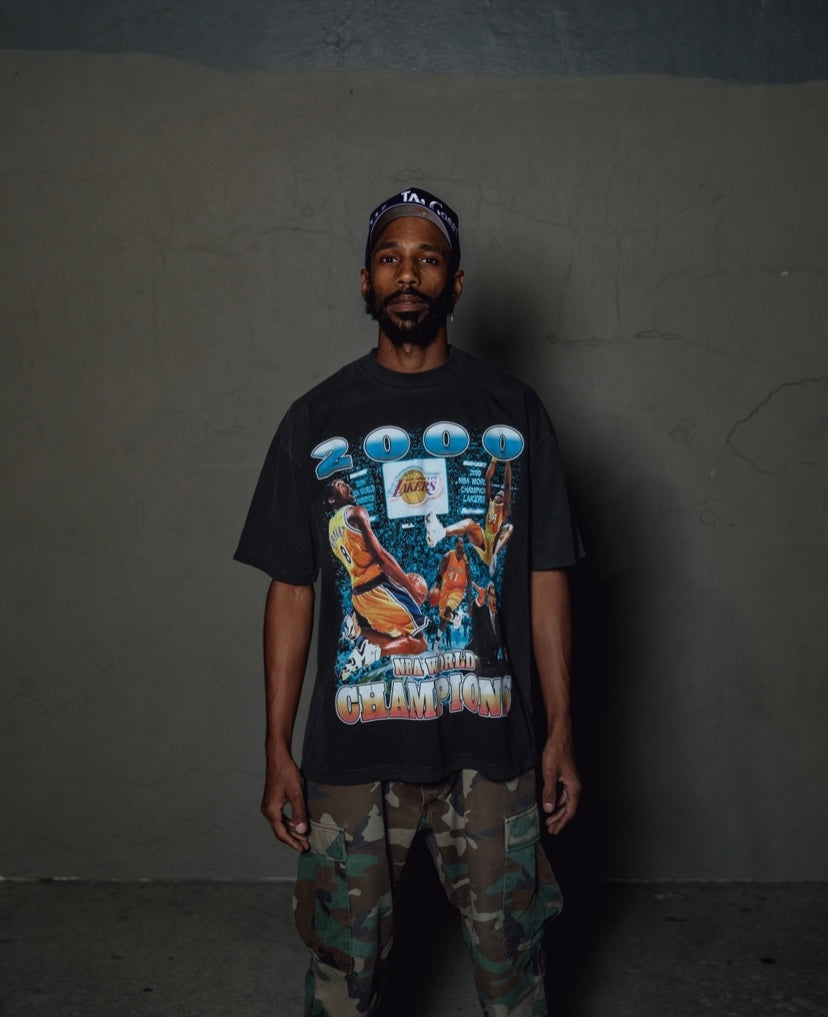 LAKERS TEE (vintage black)