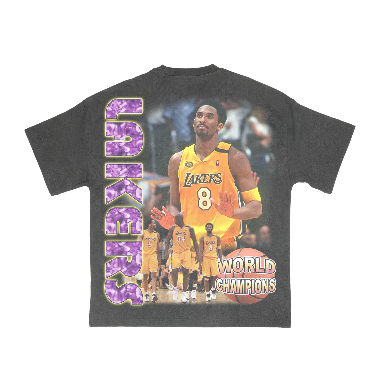 LAKERS TEE (vintage black)
